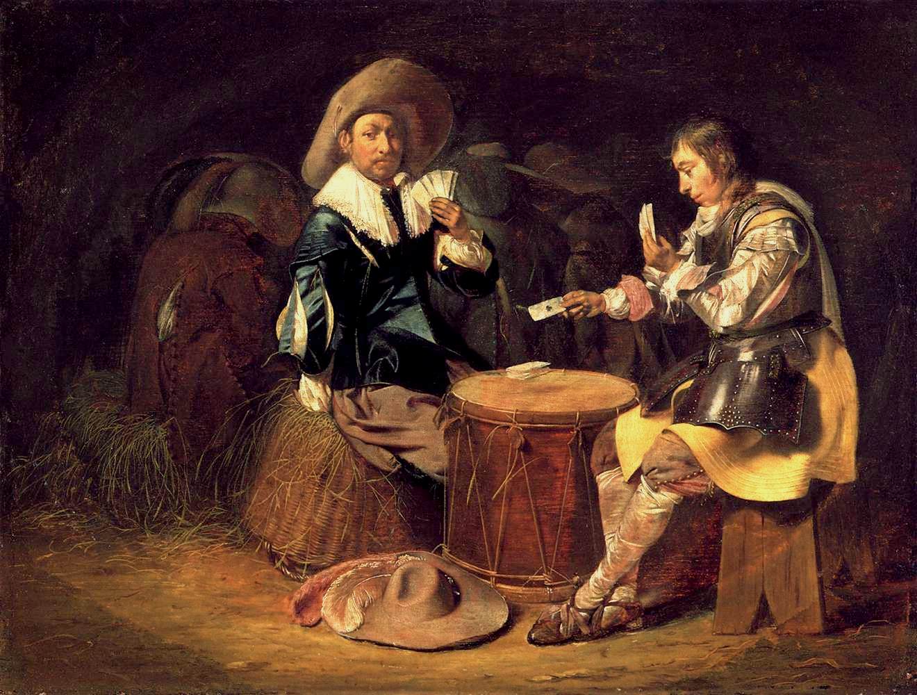 Kaartspelende soldaten (Willem Cornelis Duijster, 1625/1630, Staatsgalerie, Schleissheim)