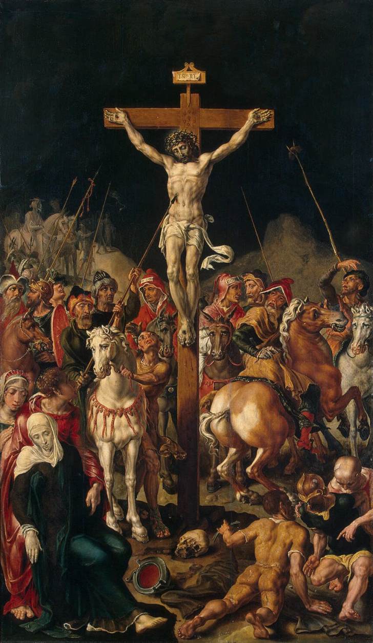 Kruisiging (Maerten van Heemskerck, 1545/50, The Hermitage, St. Petersburg)