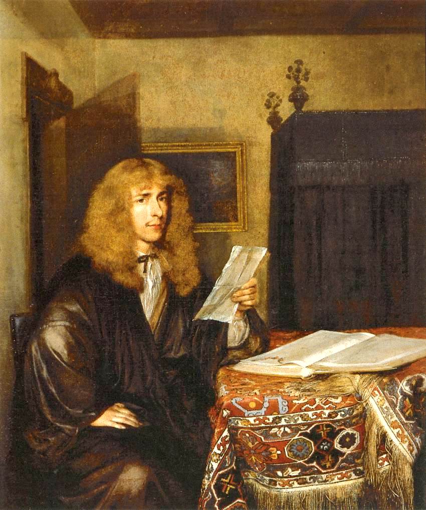 Portret van een lezende man (Gerard Terborch, ca. 1675, Museo Thyssen-Bornemisza, Madrid)